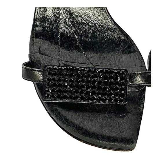 Kate Spade Beaded Open Toe Ankle Strap Heel - Picture 3 of 13